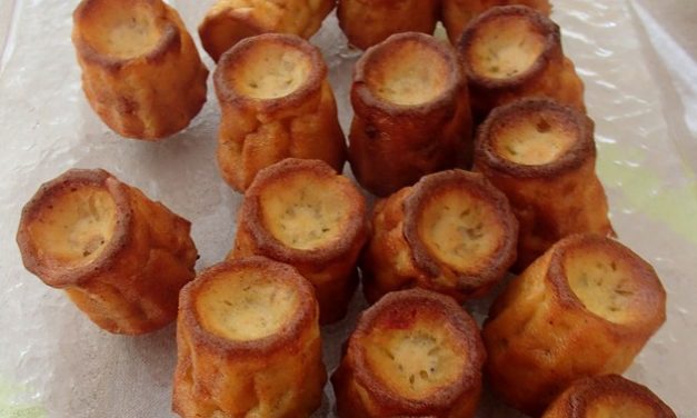 Cannelés aux pommes au curry