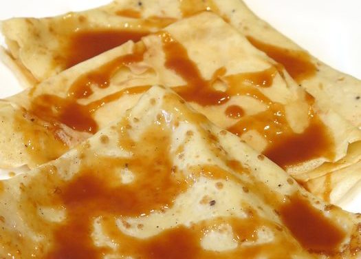 Crêpes au caramel beurre salé