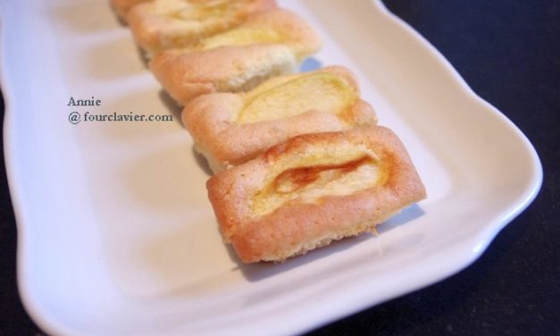 Financiers aux pommes et au citron