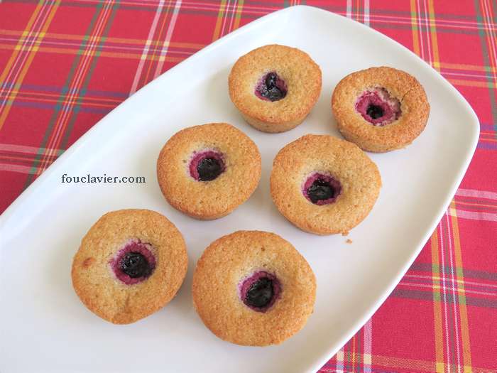 Biscuits aux framboises