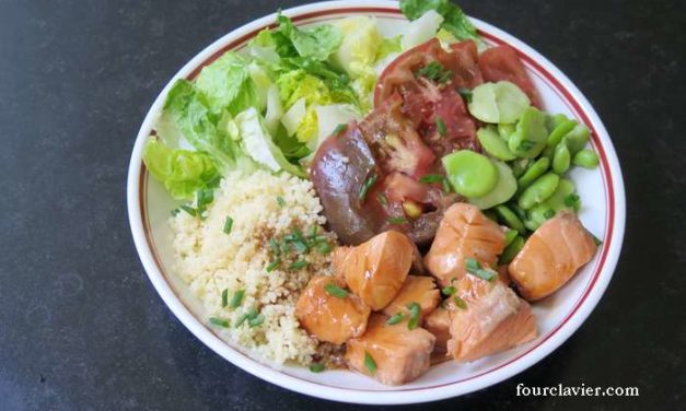 Poke bowl au saumon