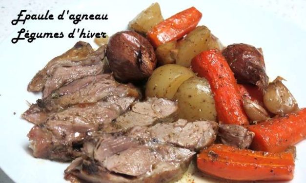 Épaule d’agneau aux légumes d’hiver