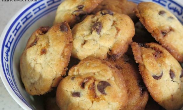 Cookies caramel et chocolat