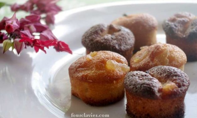 Mini muffins croustifondants, à l’ananas ou au gingembre confit