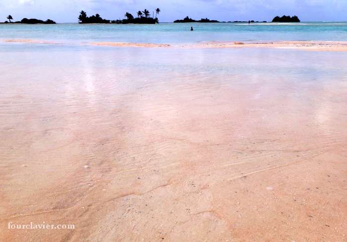 Les sables roses de Fakarava