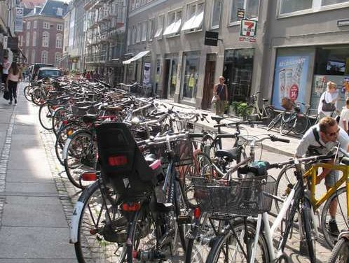 Faire du vélo à Copenhague